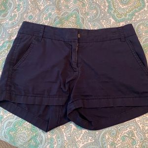 J. Crew navy chino shorts